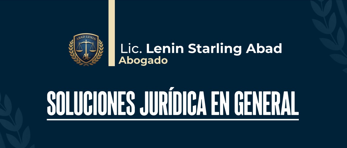 Lic. Starling Abad - Presentación